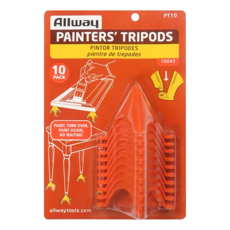 Allway Allway 2.75 in. L Orange Plastic Painter's Tripod PT10